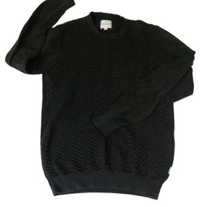 Peter Werth Of London Dark Gray Sweater Sz M